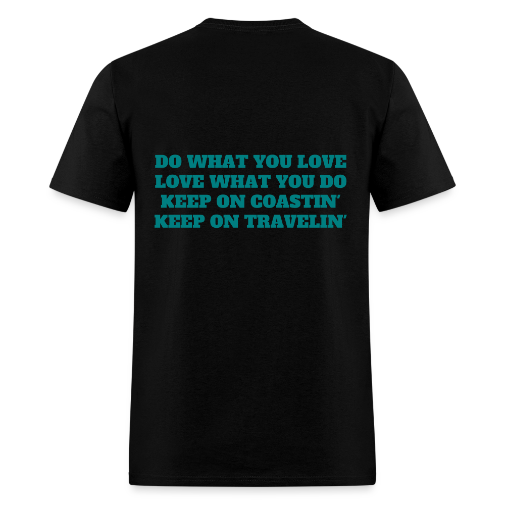 C & T LOGO/SLOGAN Unisex Classic T-Shirt - black