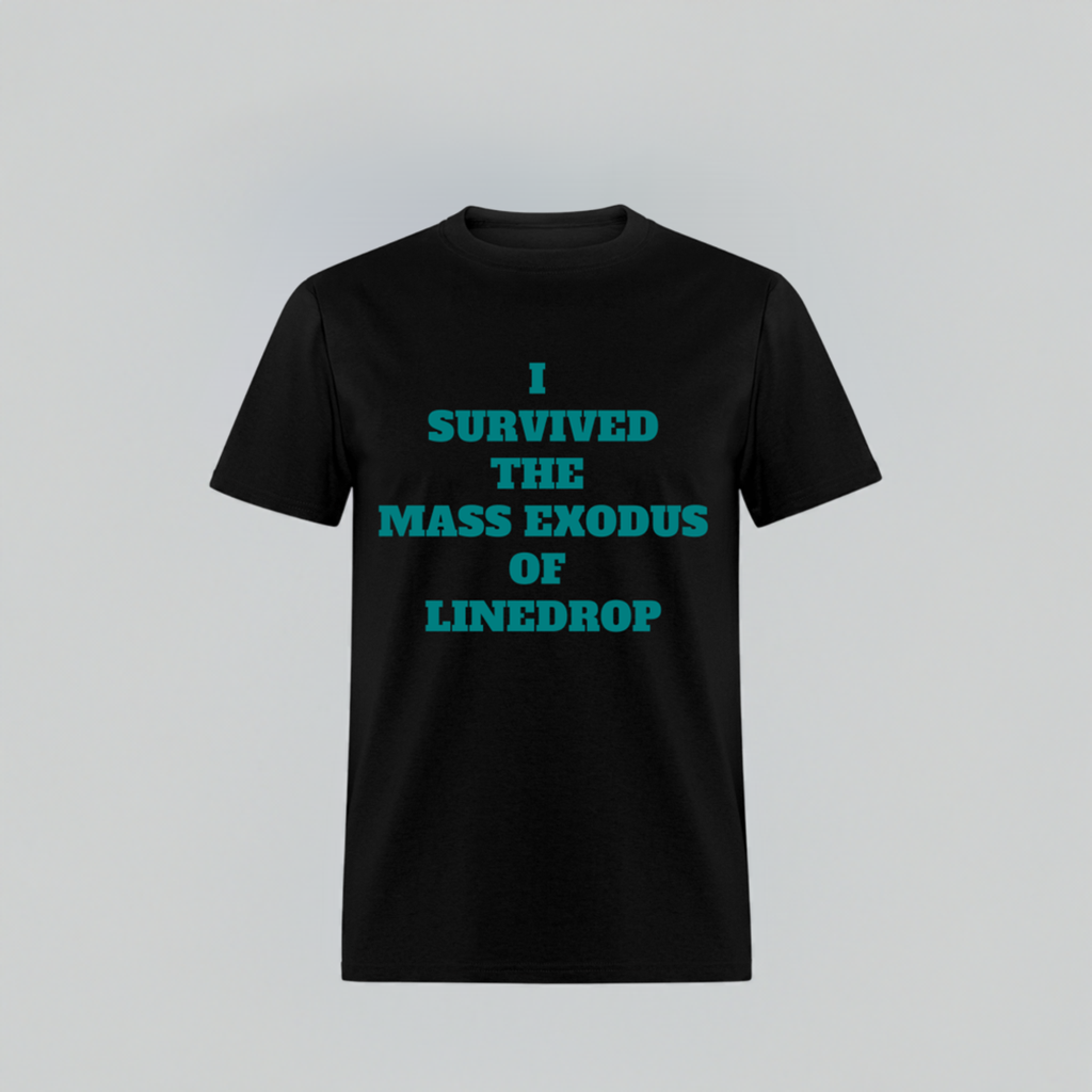 "I SURVIVED LINEDROP" Unisex Classic T-Shirt