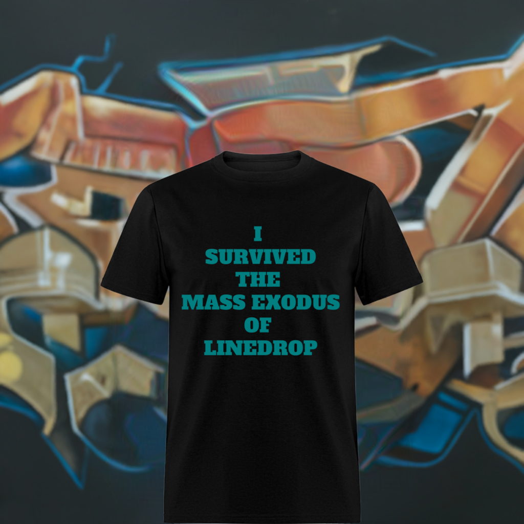 "I SURVIVED LINEDROP" Unisex Classic T-Shirt